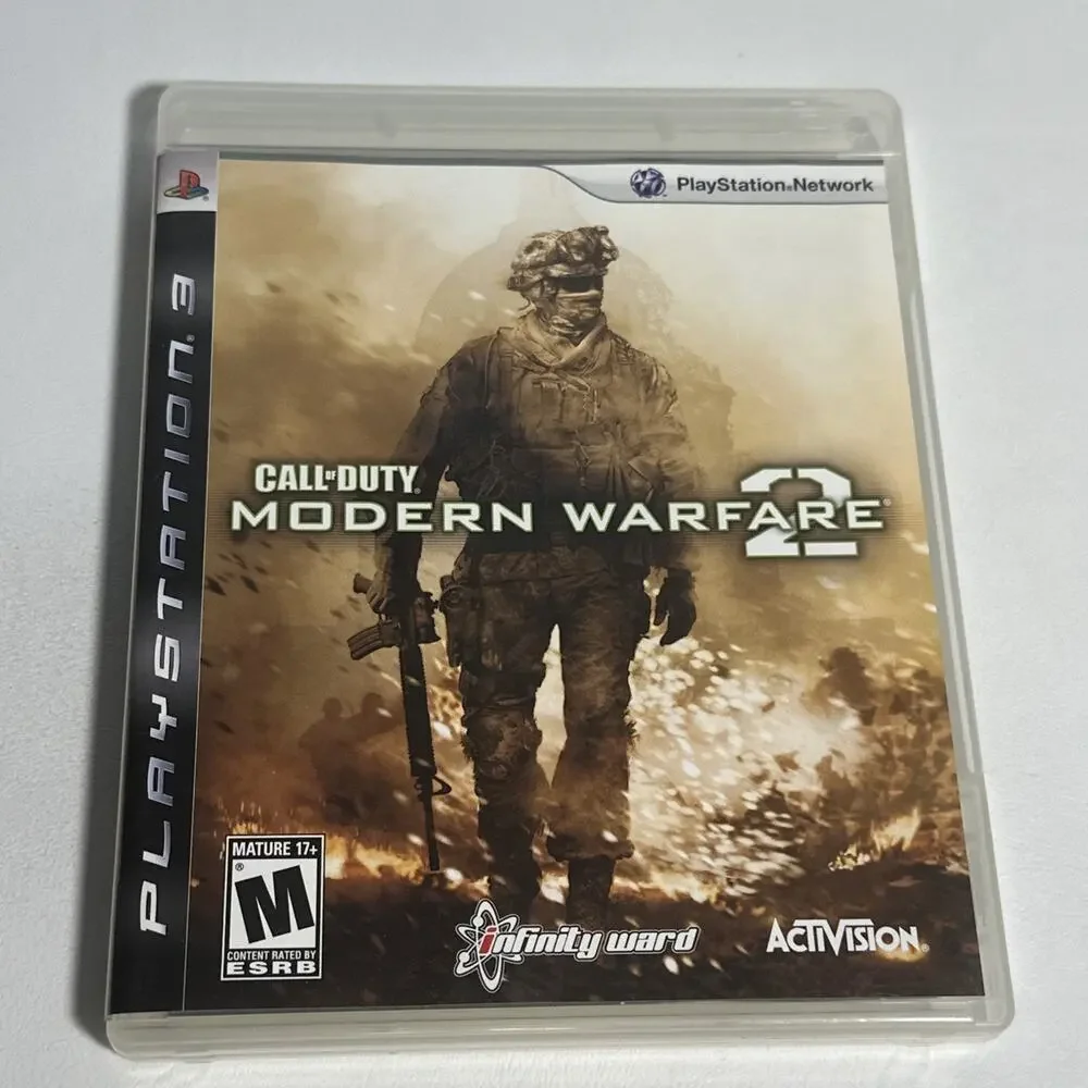Call of Duty Modern Warfare 2 Sony PlayStation 3 Complete Game with Manual